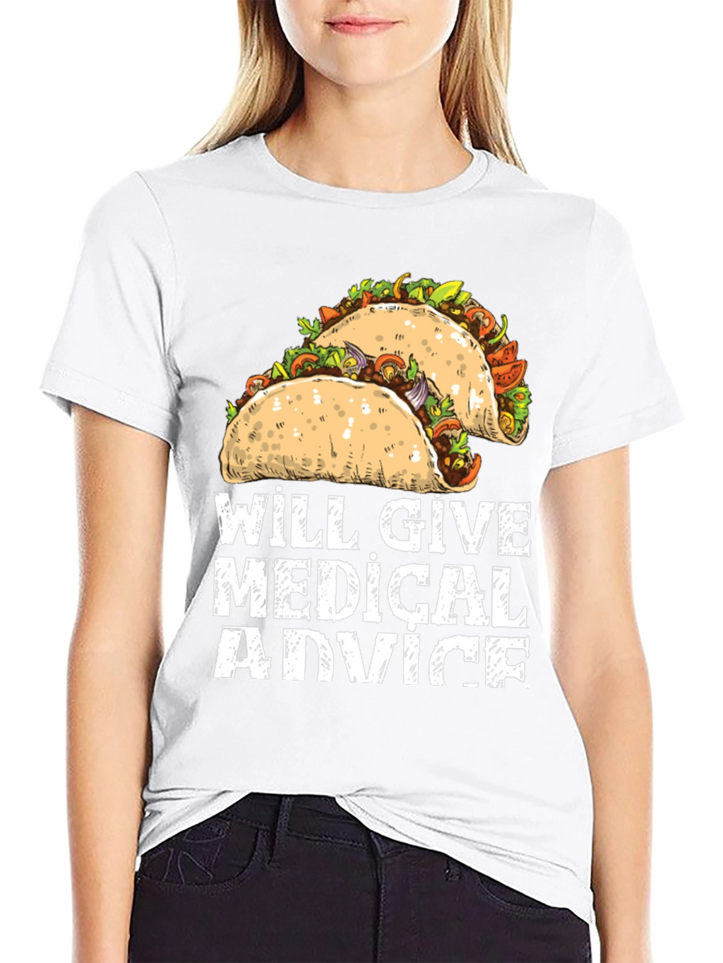 Will Give Medical Advice Tacos Graphic Tee