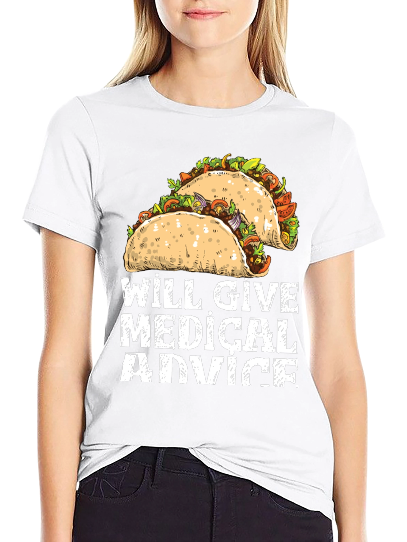 Will Give Medical Advice Tacos Graphic Tee