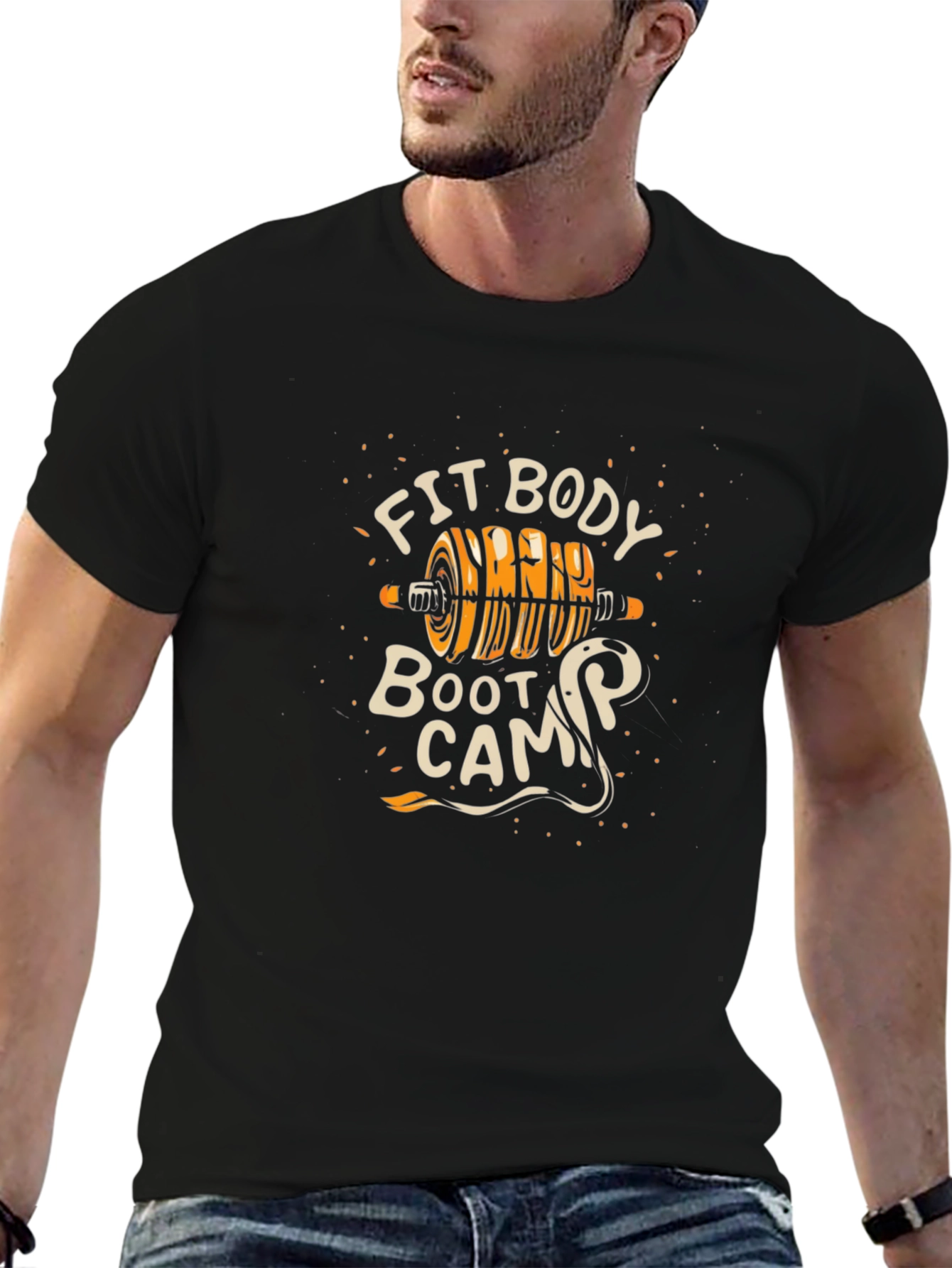 Fit Body Boot Camp Black Graphic Tee