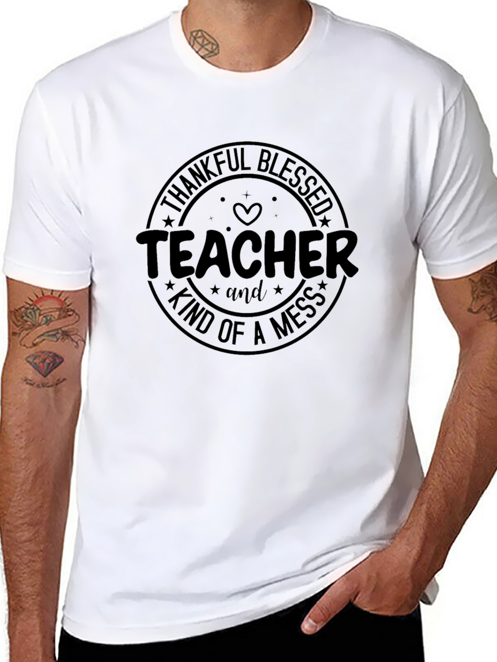 Teacher Kind of a Mess Graphic Tee