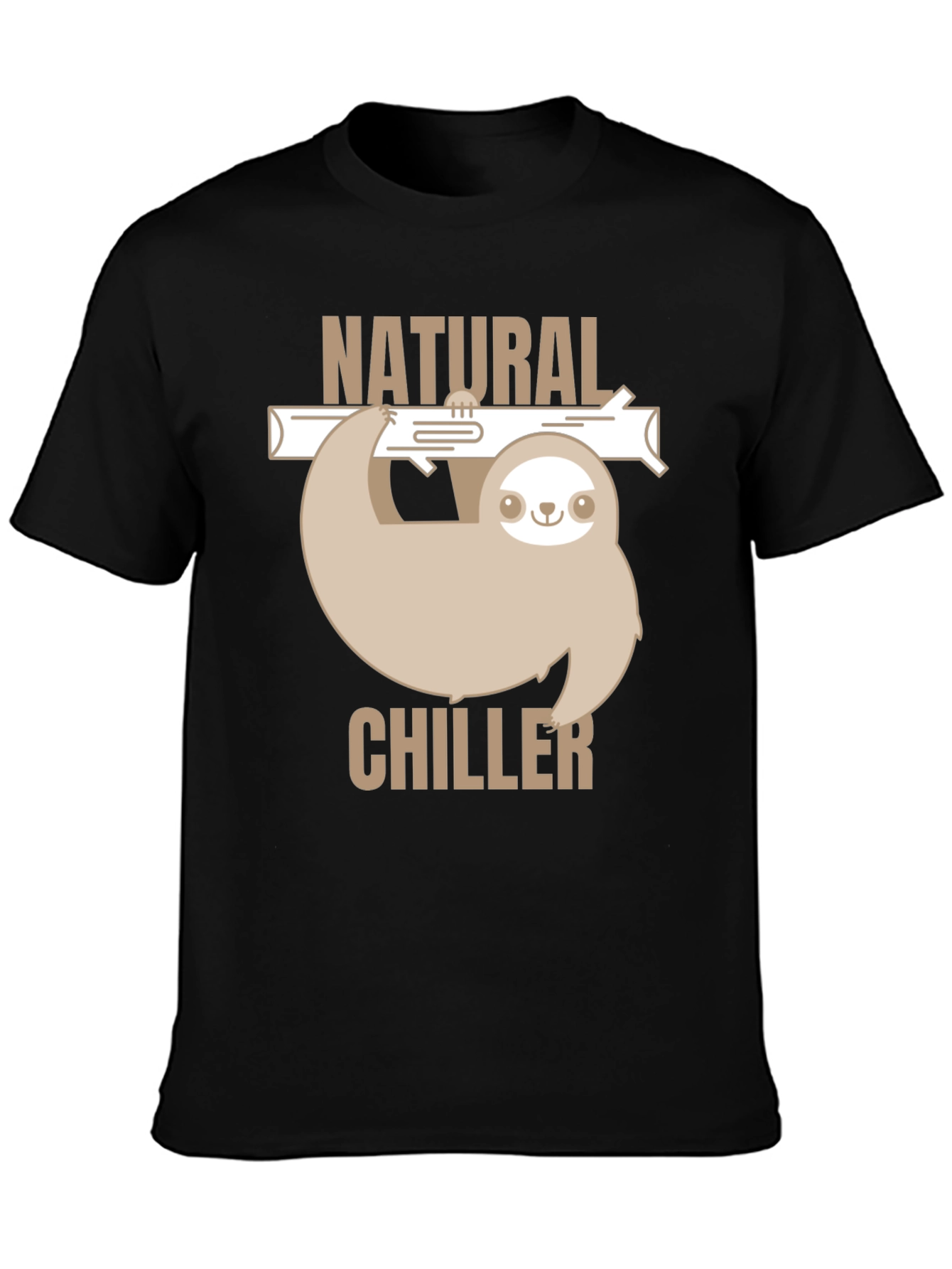 Natural Chiller Sloth Graphic Tee