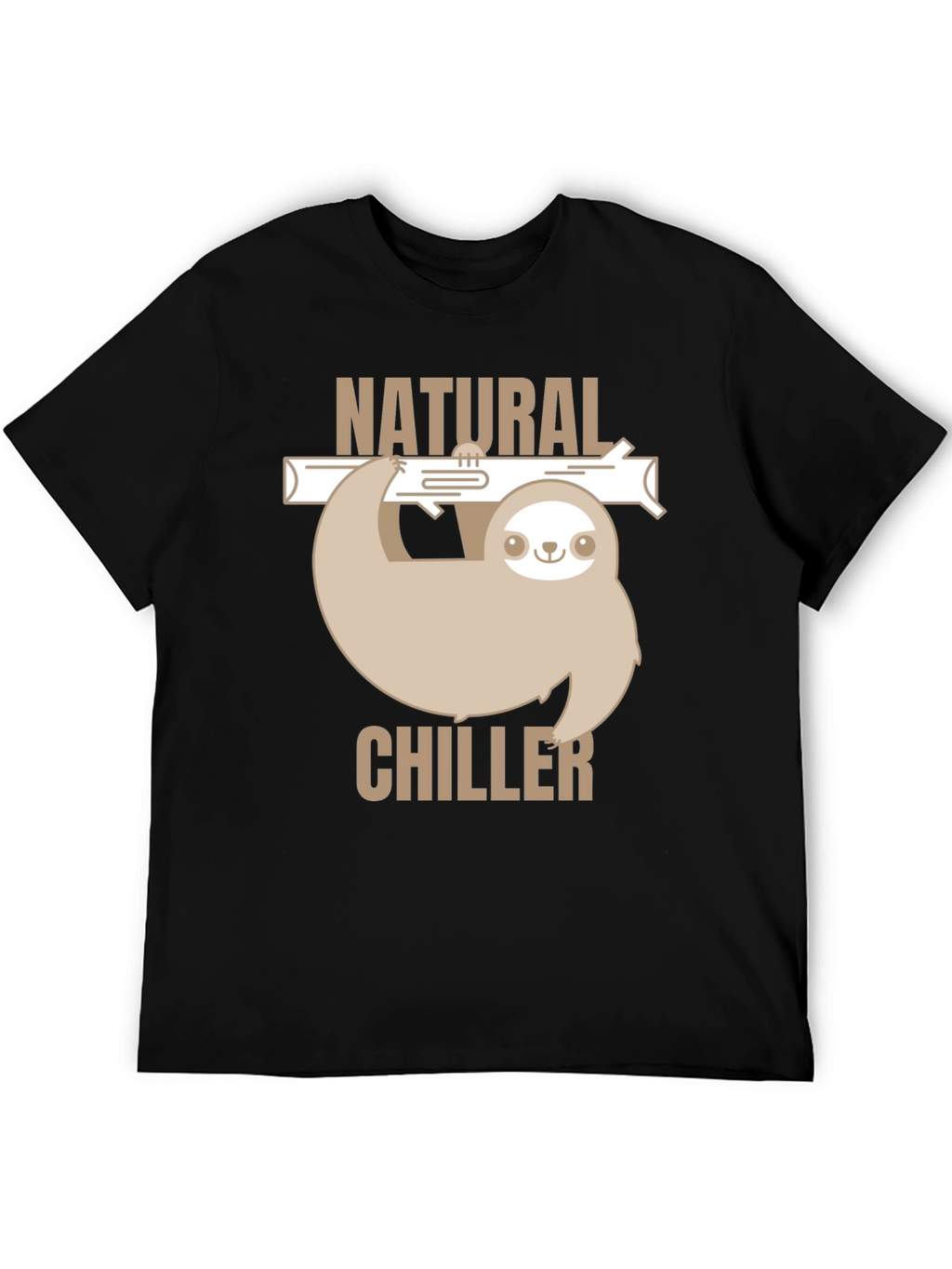 Natural Chiller Sloth Graphic Tee