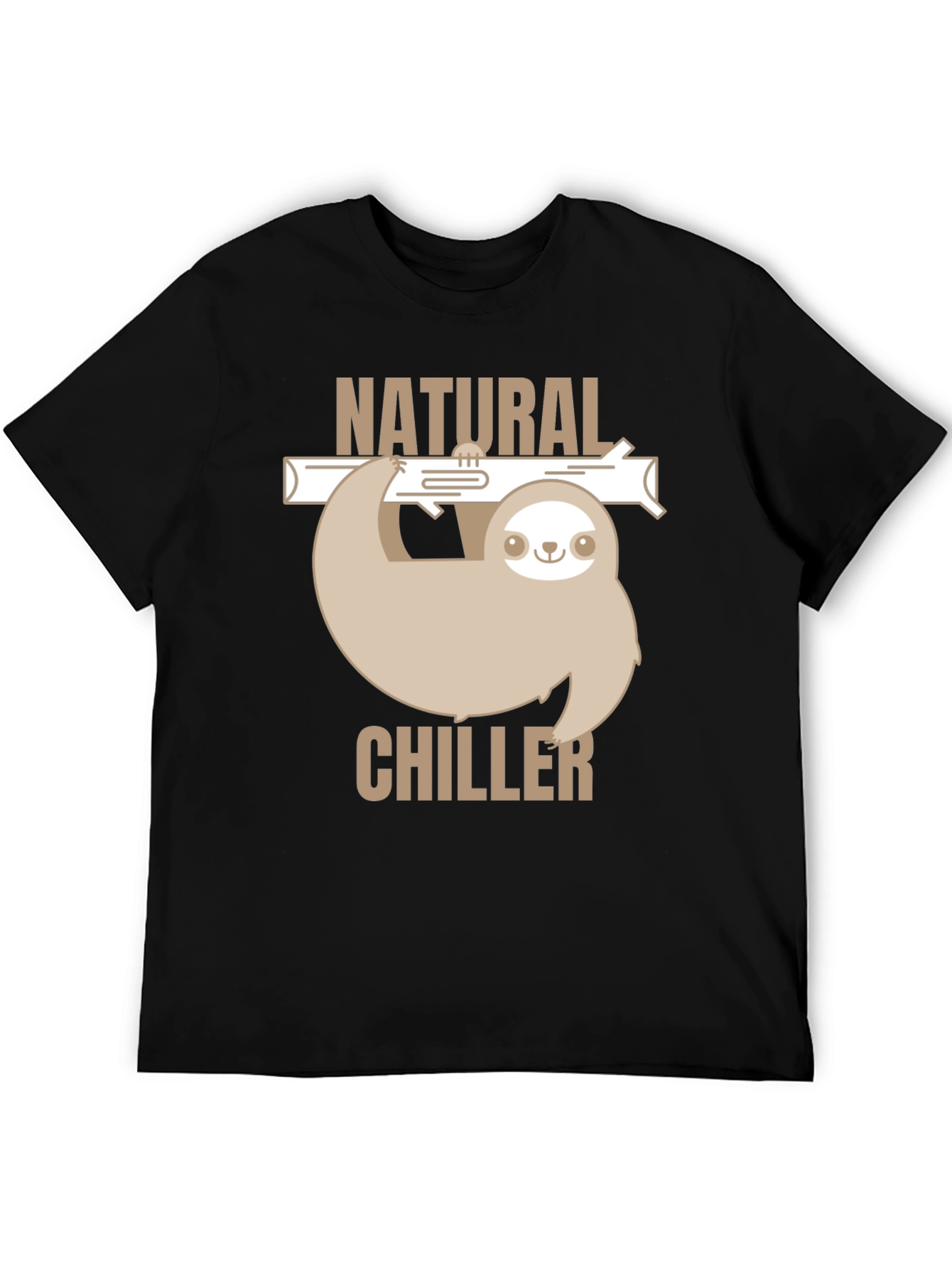 Natural Chiller Sloth Graphic Tee