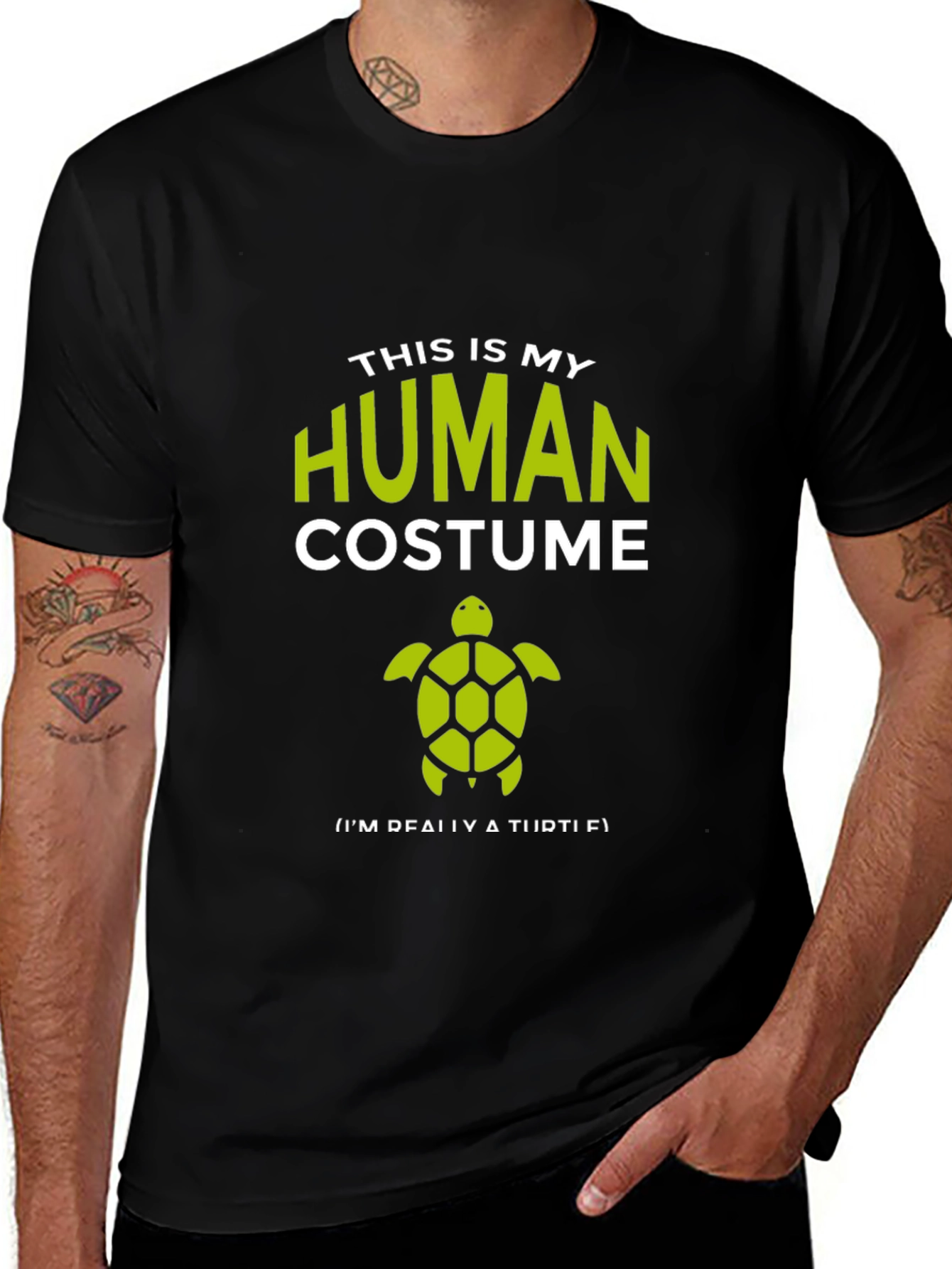 Human Costume Turtle T-Shirt