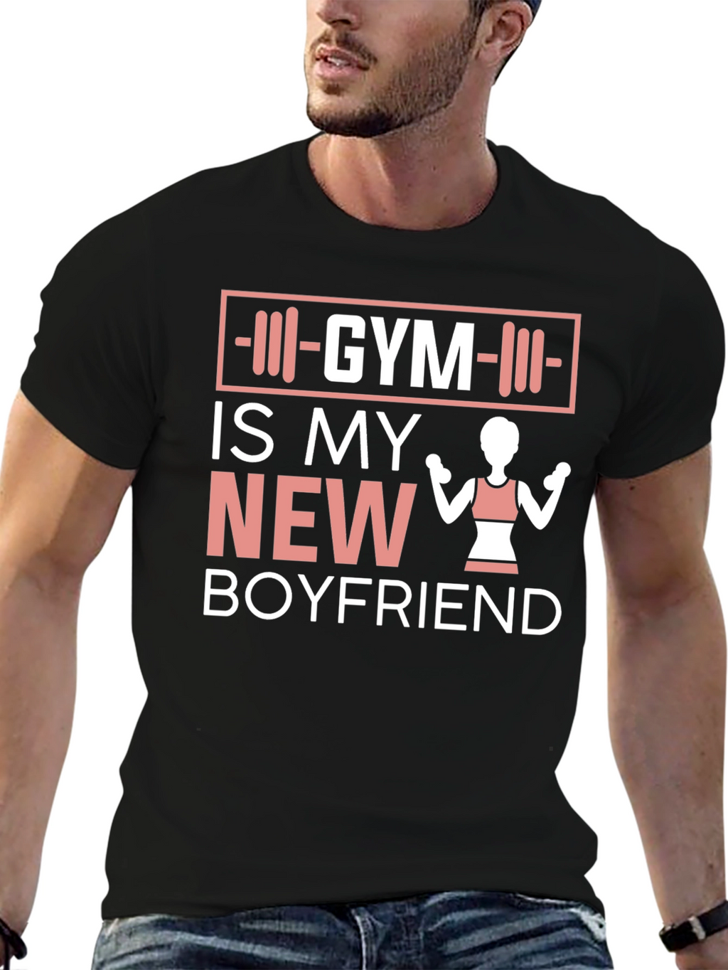 Gym is My New Boyfriend T-Shirt - Fitness Apparel