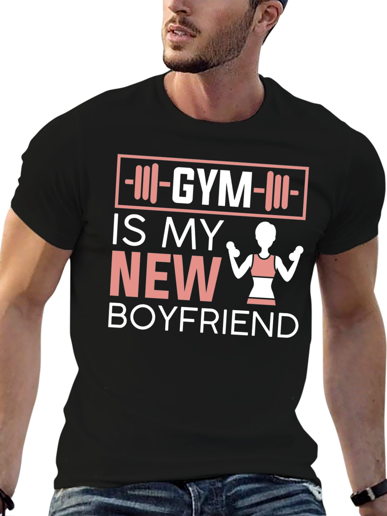 Gym is My New Boyfriend T-Shirt - Fitness Apparel