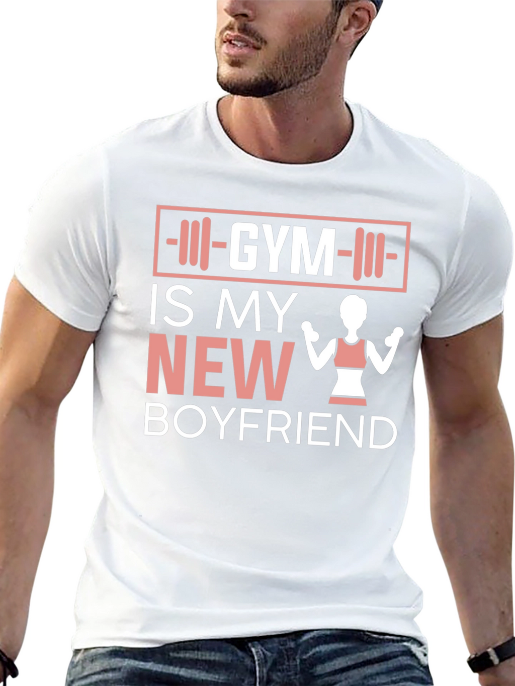 Gym is My New Boyfriend T-Shirt - Fitness Apparel