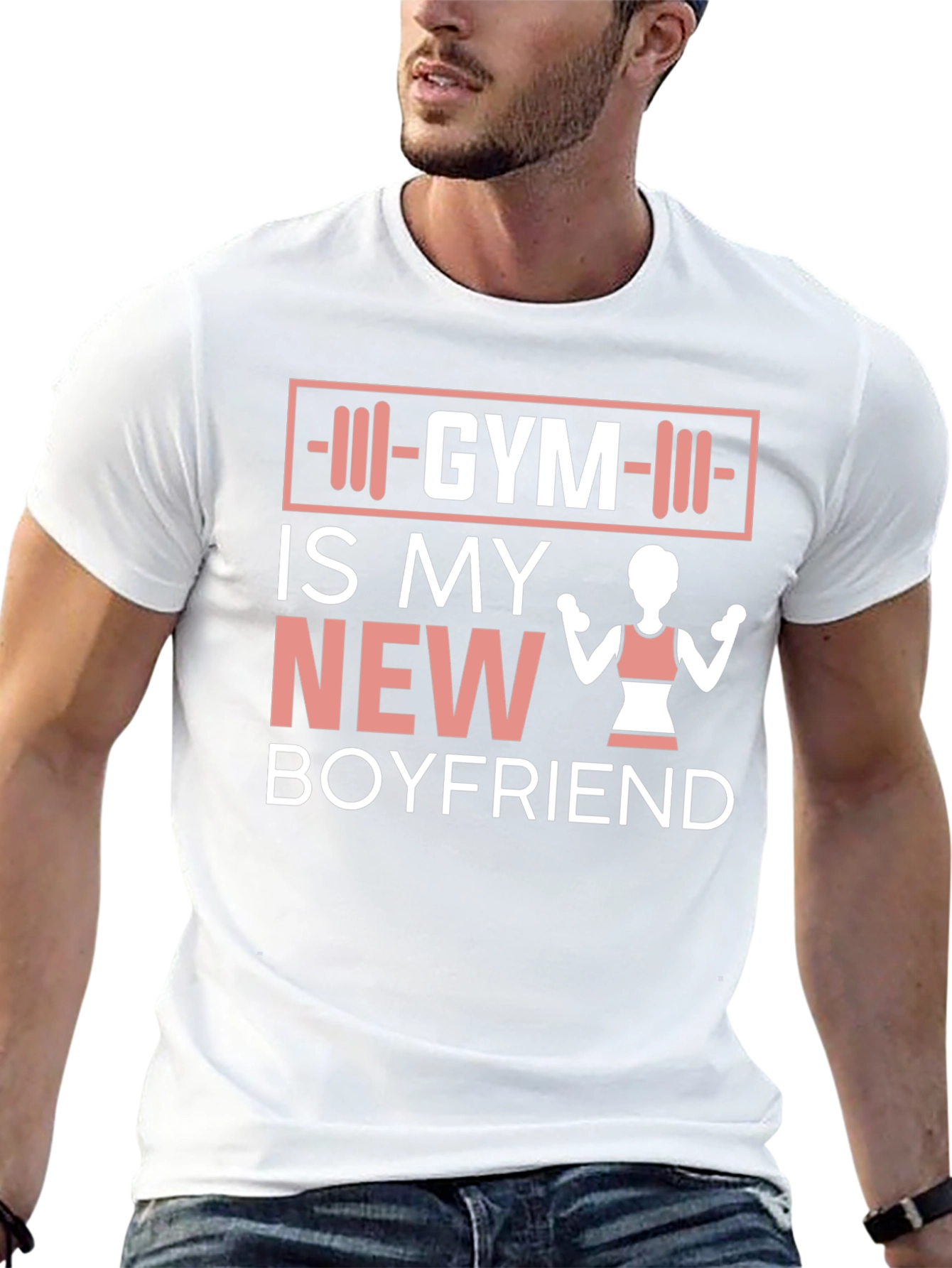 Gym is My New Boyfriend T-Shirt - Fitness Apparel