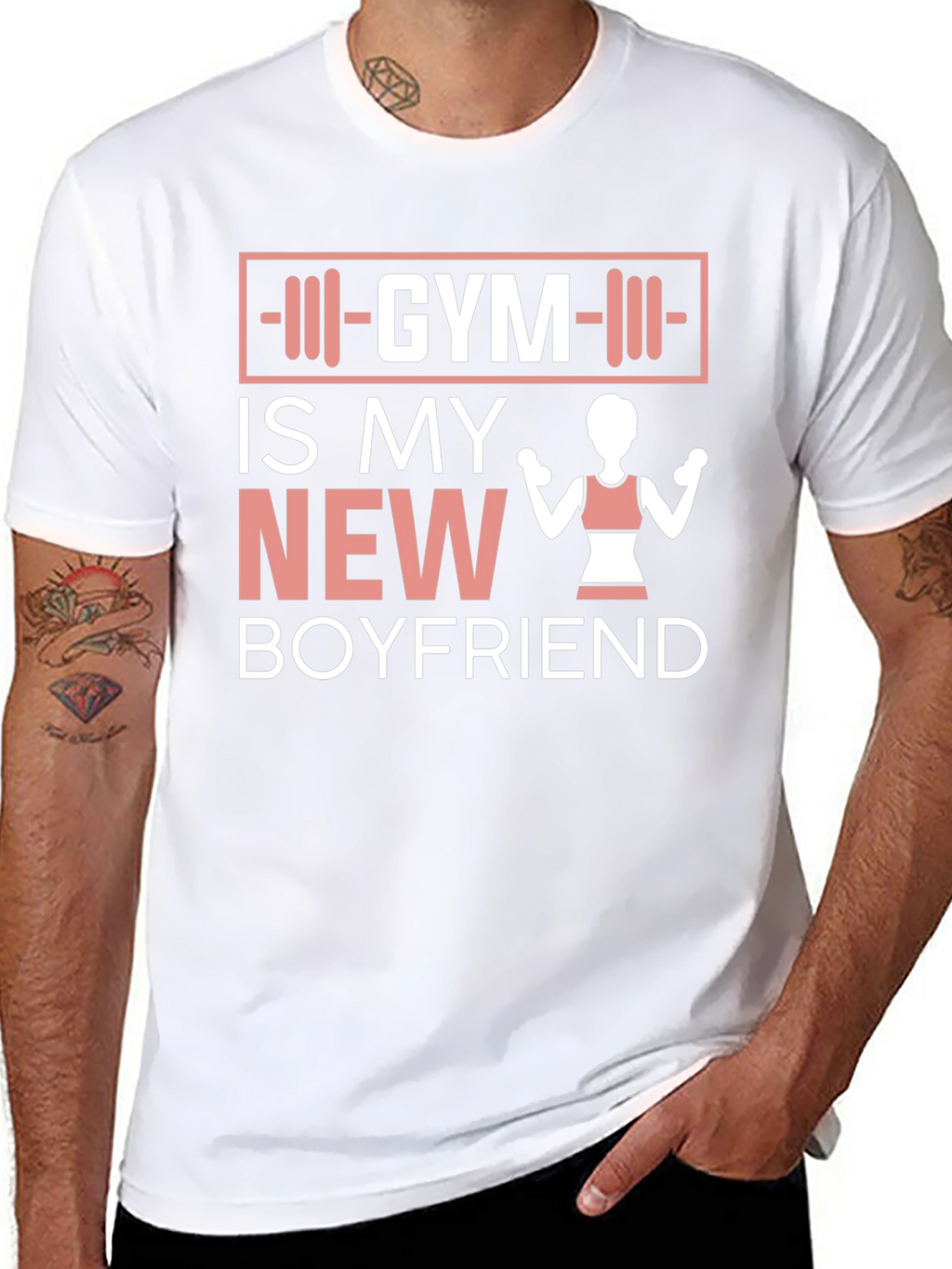 Gym is My New Boyfriend T-Shirt - Fitness Apparel