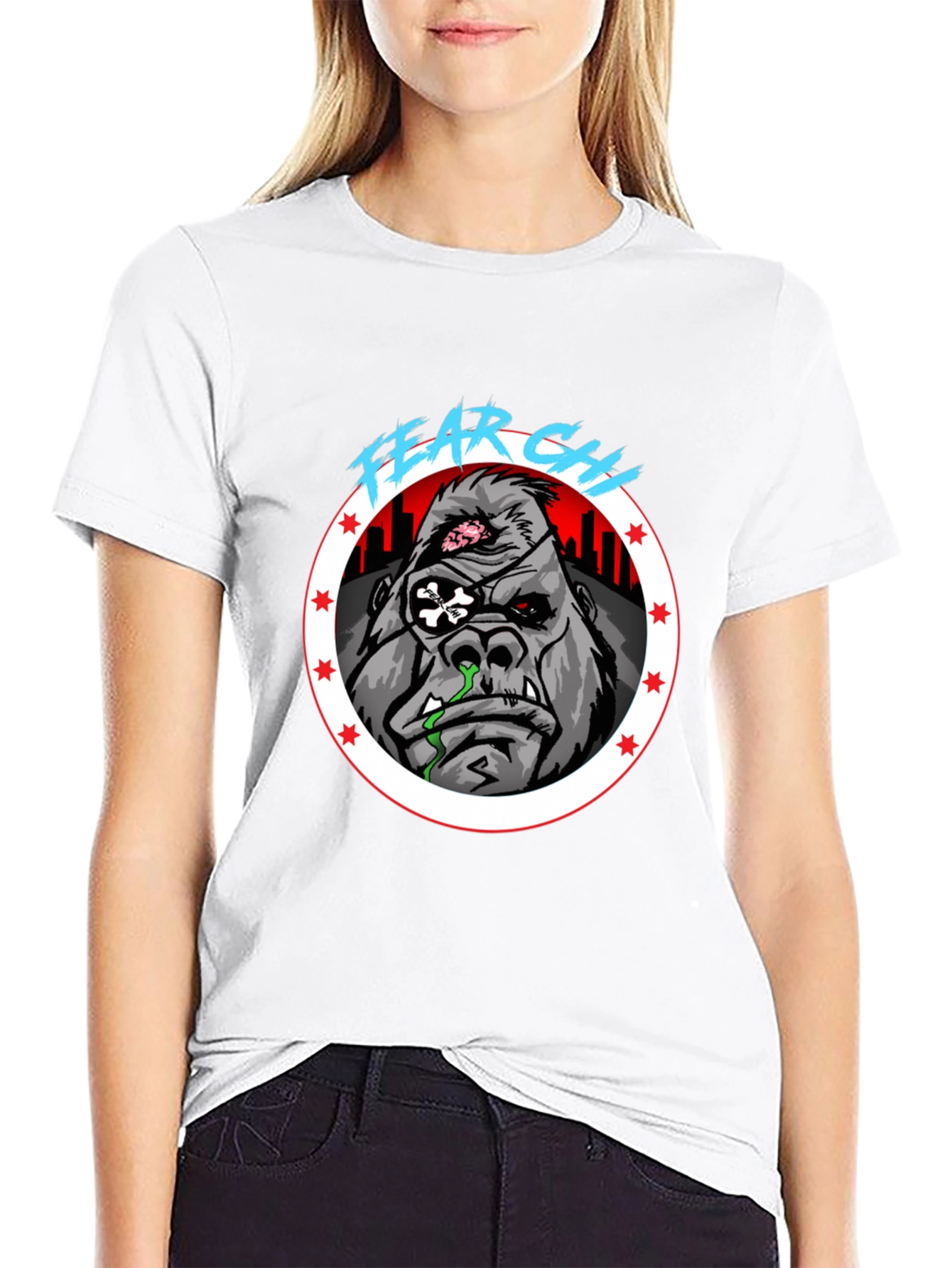 Fear City Gorilla Graphic Tee
