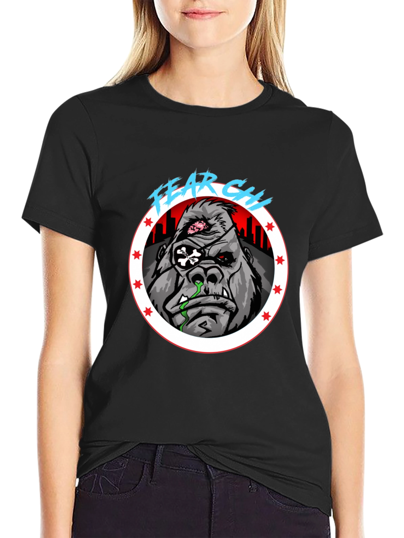 Fear City Gorilla Graphic Tee
