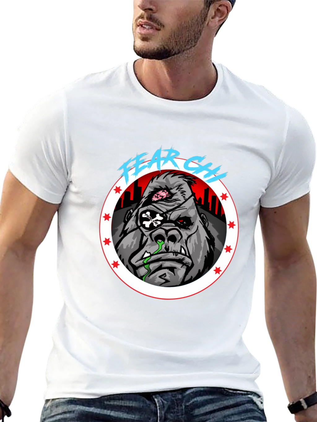 Fear City Gorilla Graphic Tee