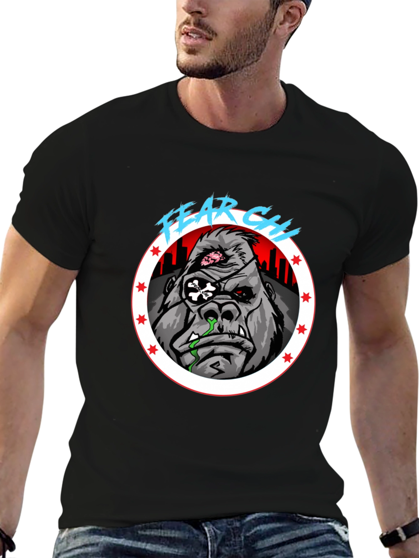 Fear City Gorilla Graphic Tee