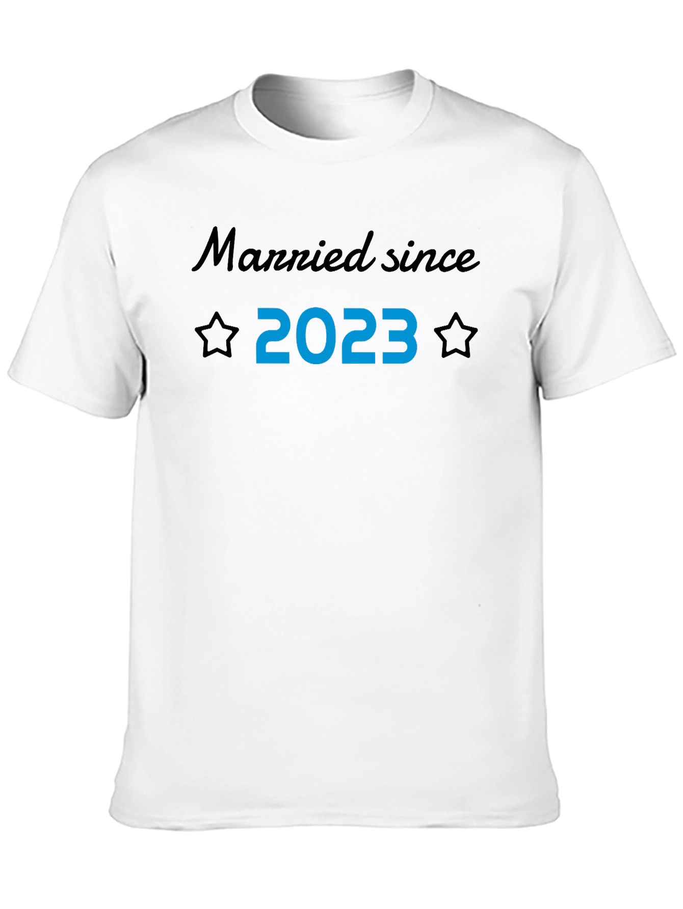 Married Since 2023 T-Shirt Anniversary Gift