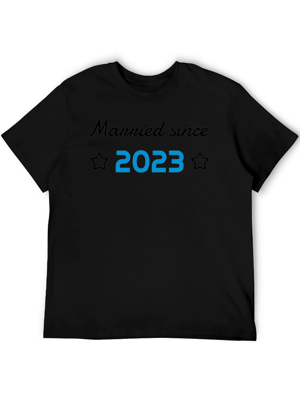 Married Since 2023 T-Shirt Anniversary Gift