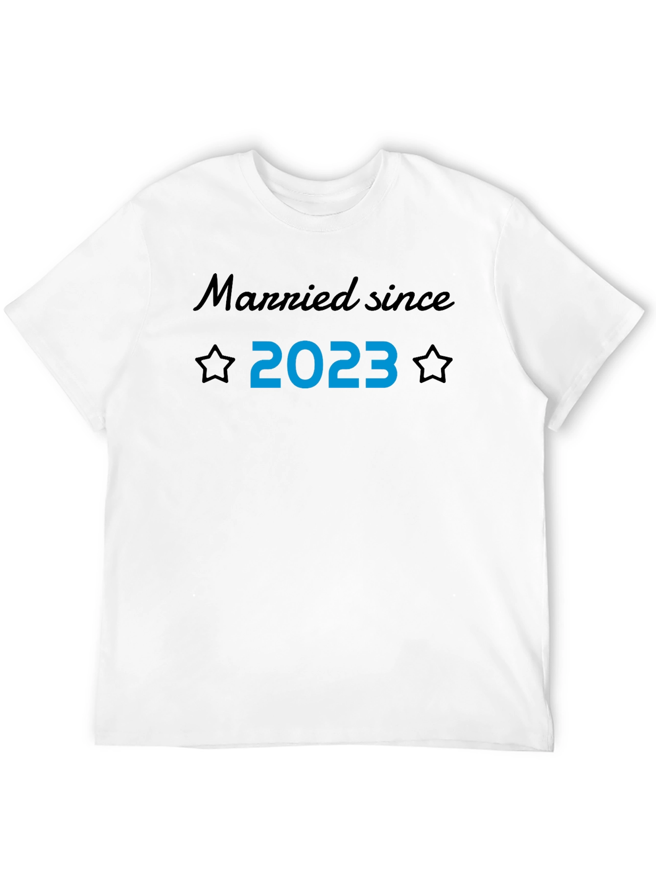 Married Since 2023 T-Shirt Anniversary Gift