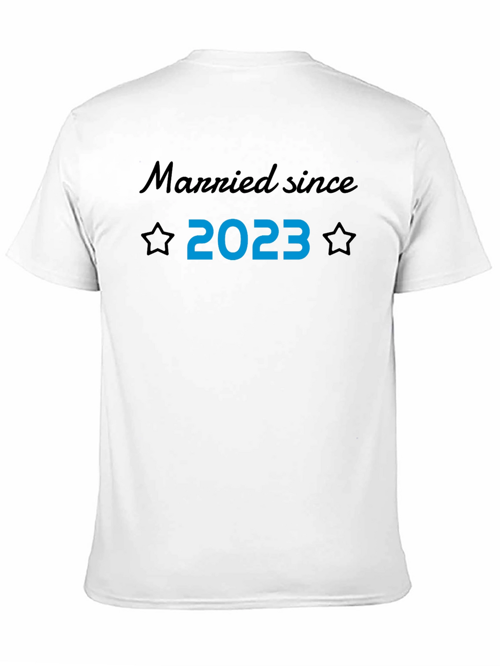 Married Since 2023 T-Shirt Anniversary Gift