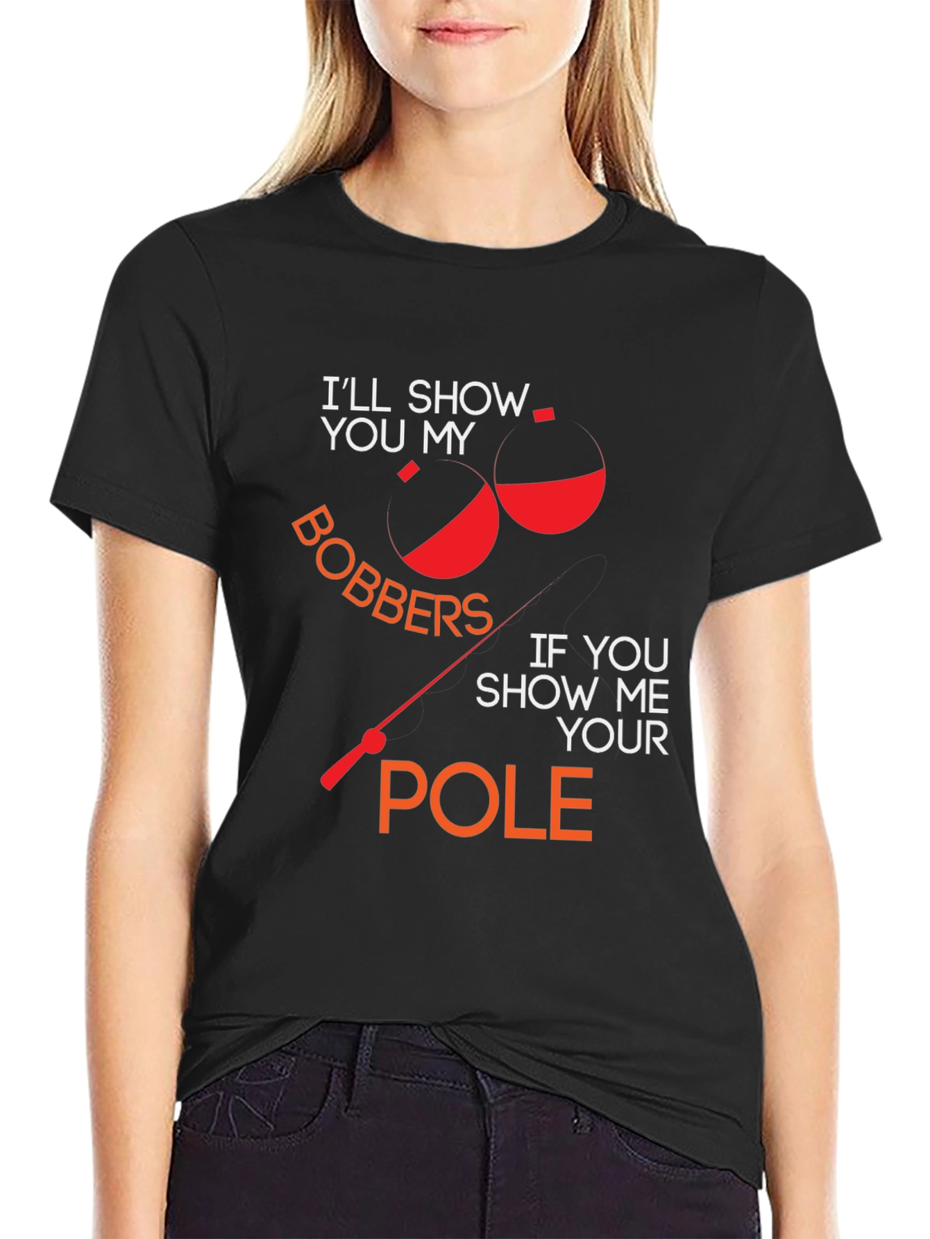 Show Bobbers Fishing Graphic Tee