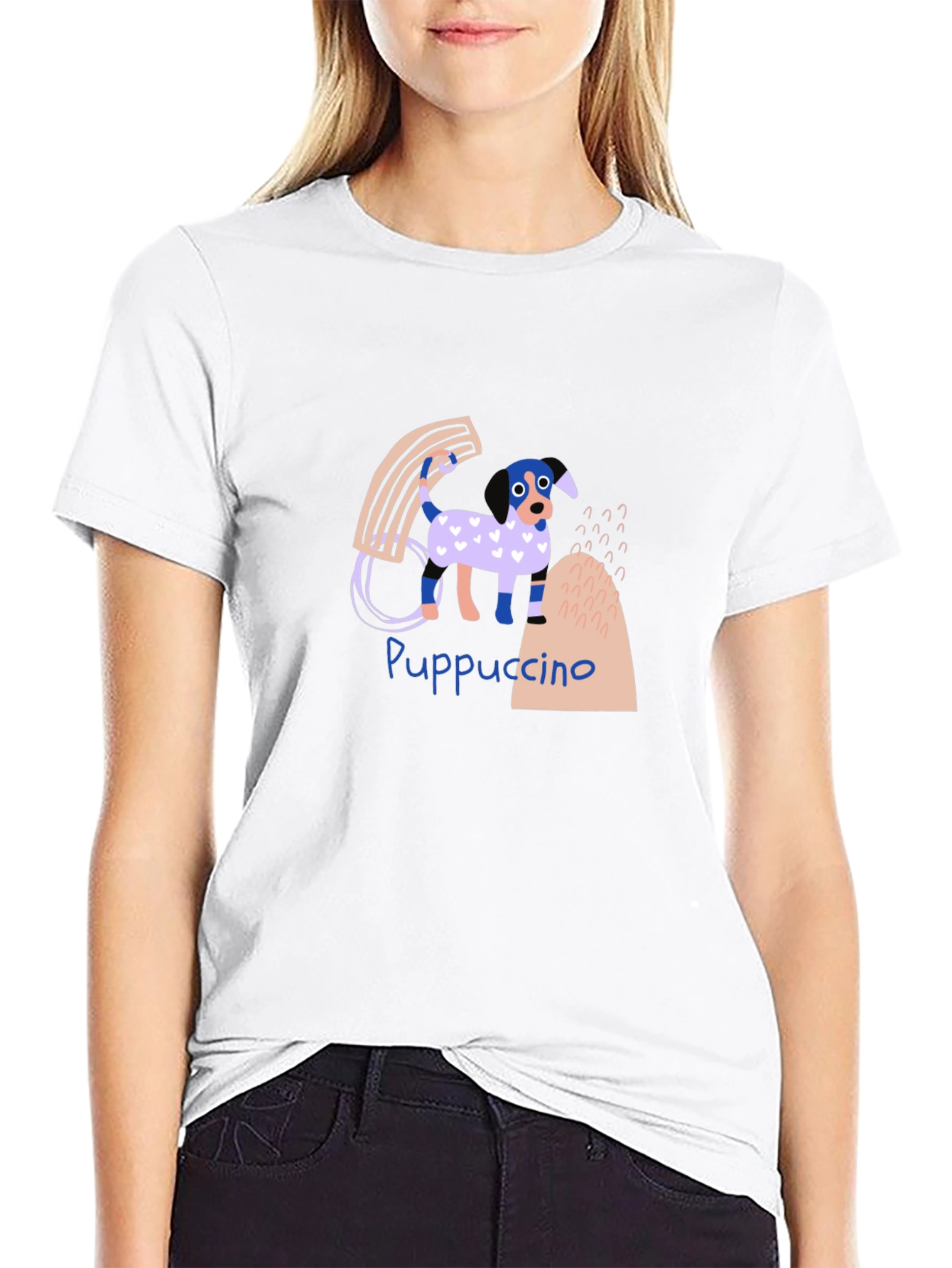Puppuccino Graphic Tee - Dog Lover T-Shirt