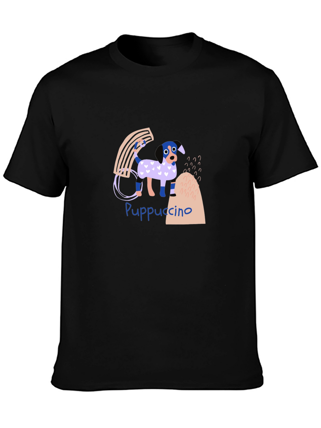 Puppuccino Graphic Tee - Dog Lover T-Shirt