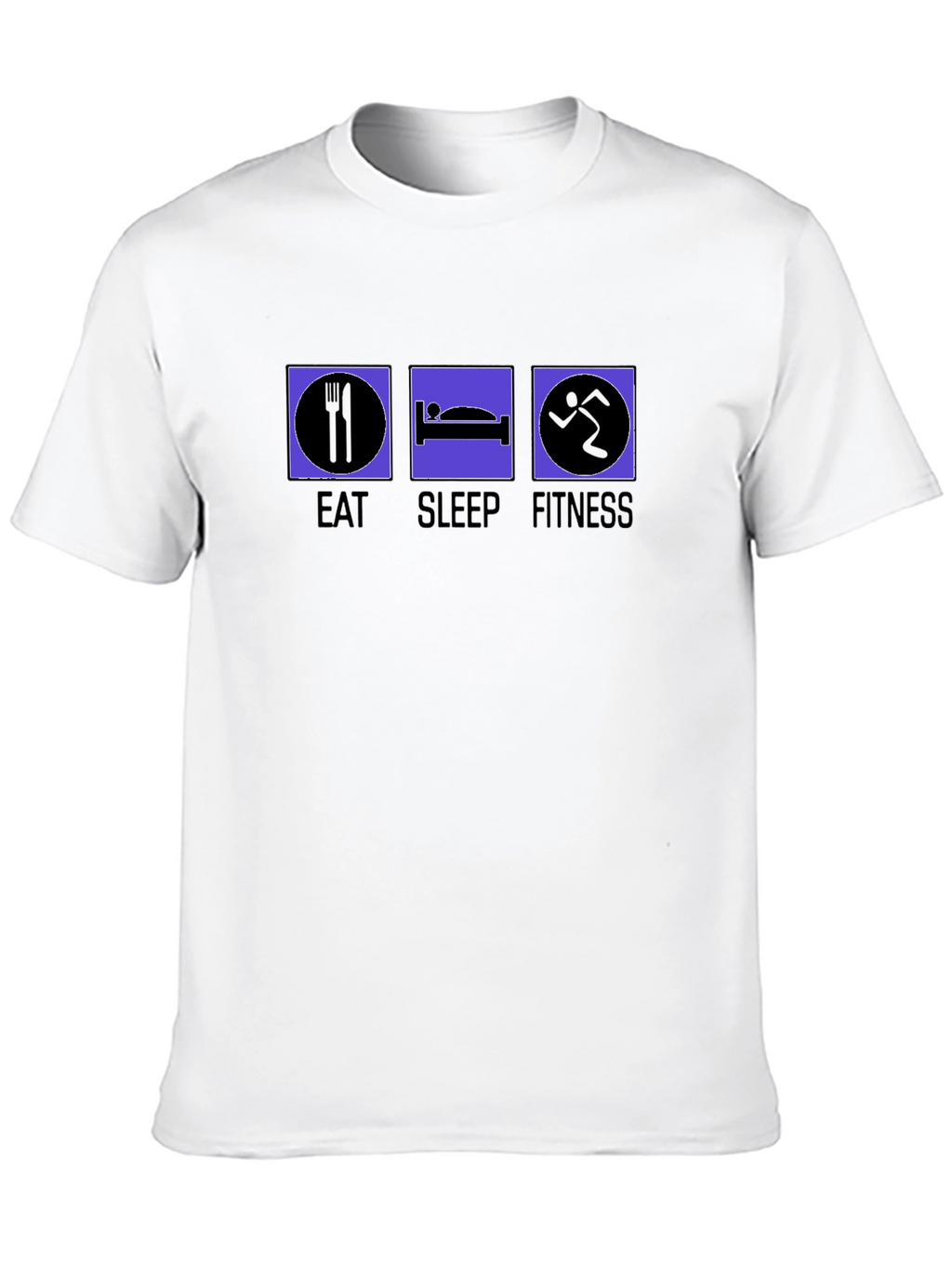 Eat Sleep Fitness T-Shirt - Gym Workout Tee