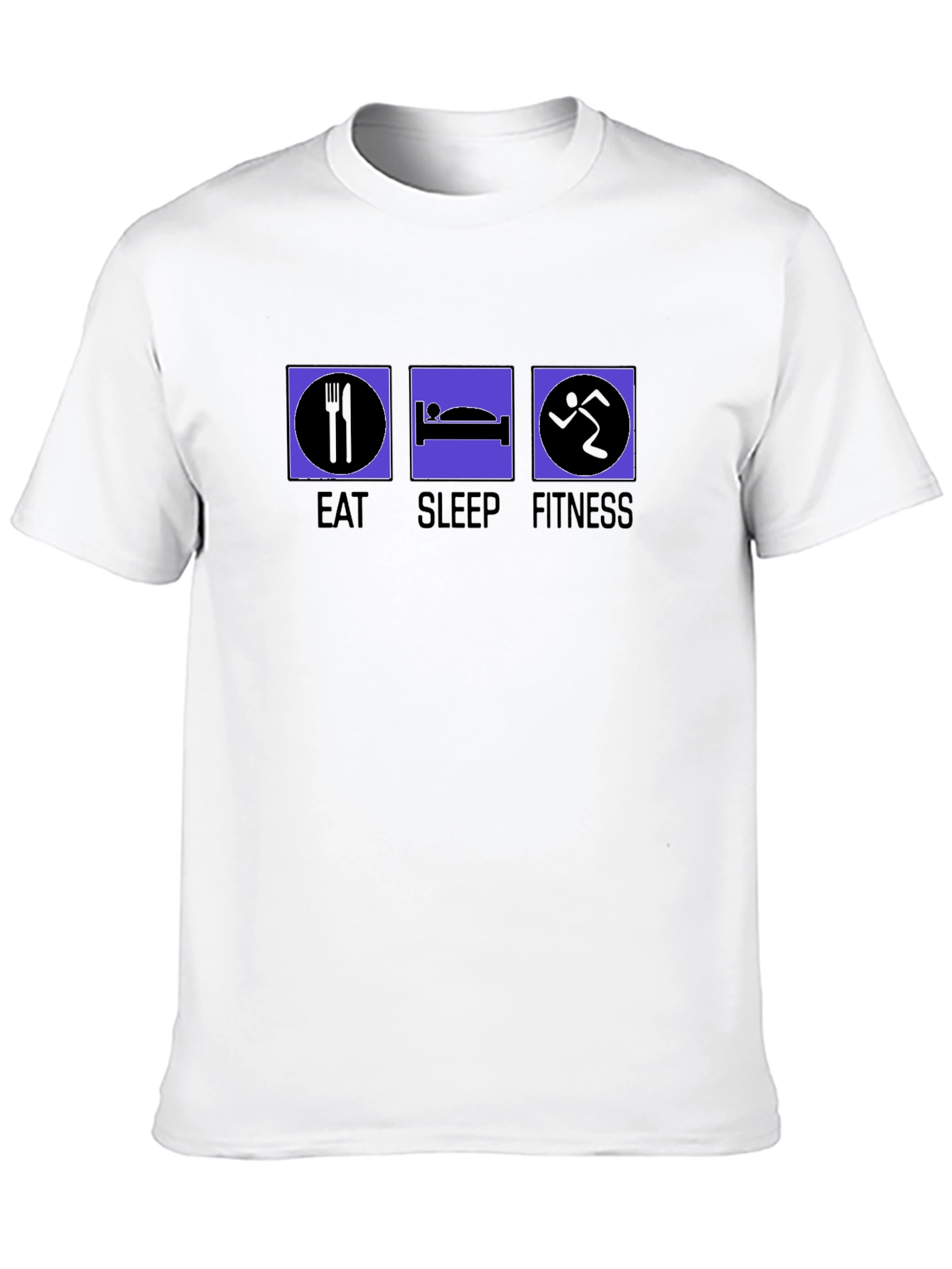 Eat Sleep Fitness T-Shirt - Gym Workout Tee