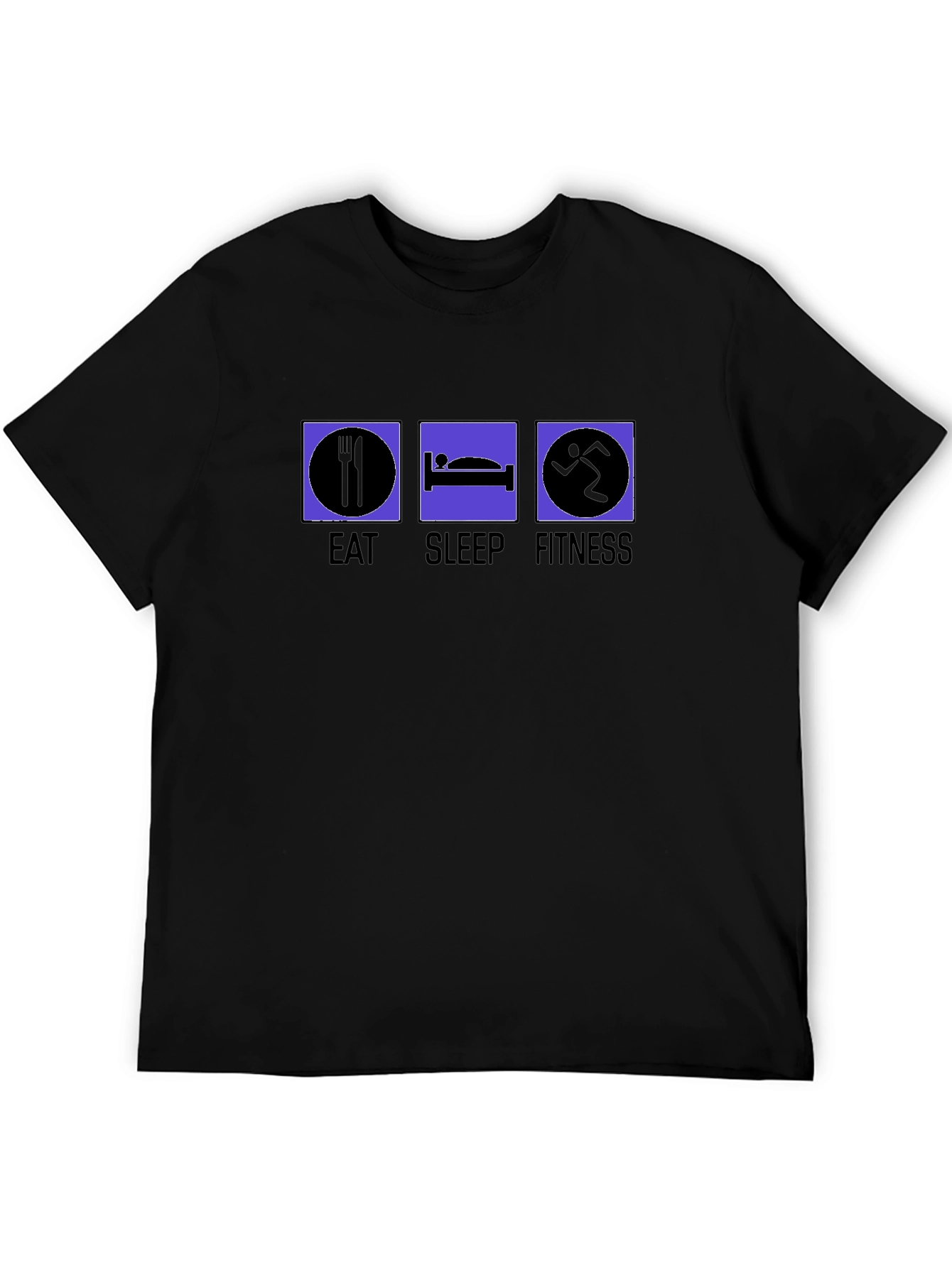 Eat Sleep Fitness T-Shirt - Gym Workout Tee