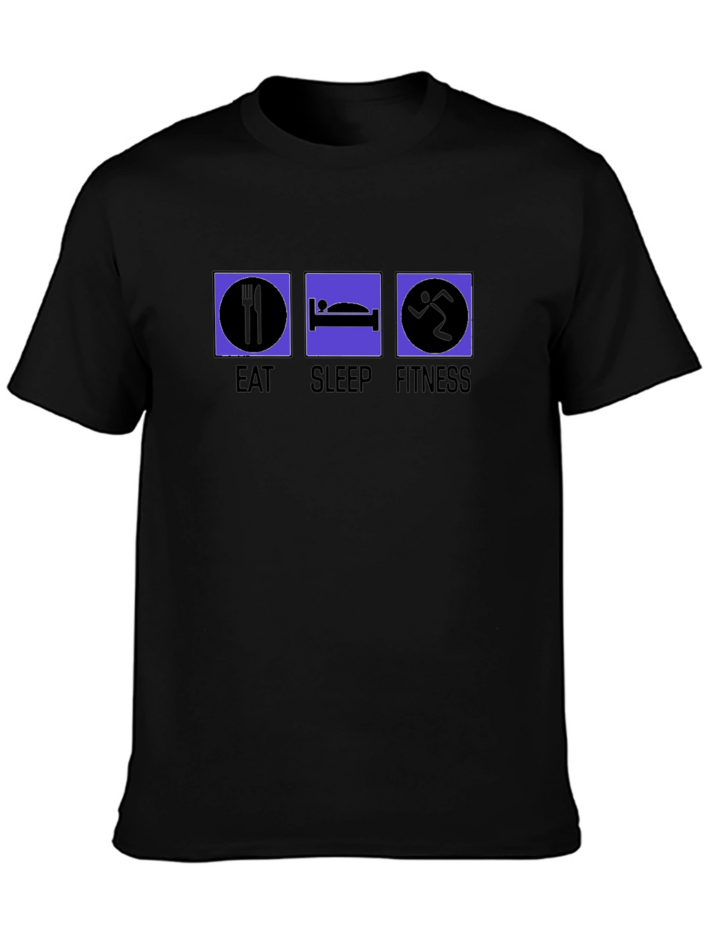 Eat Sleep Fitness T-Shirt - Gym Workout Tee