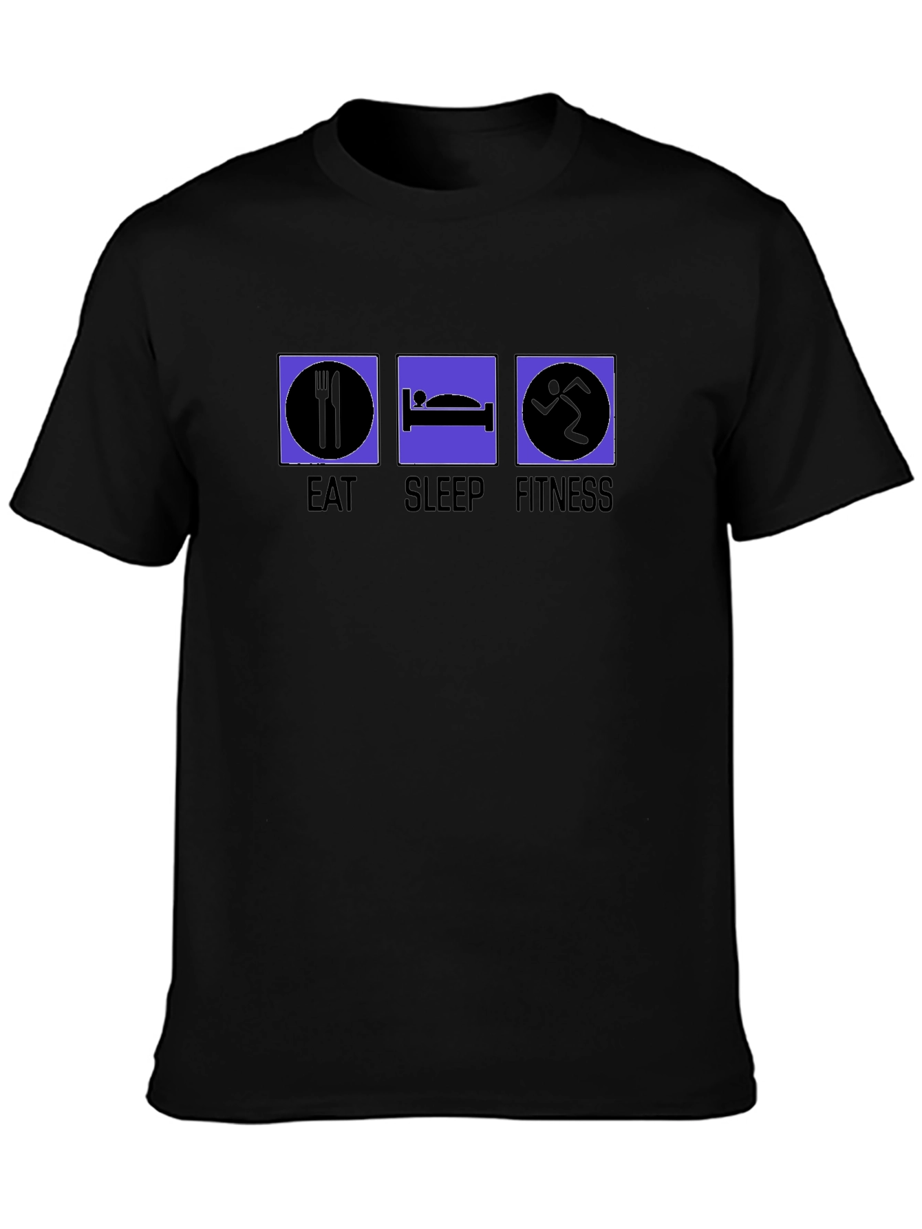 Eat Sleep Fitness T-Shirt - Gym Workout Tee
