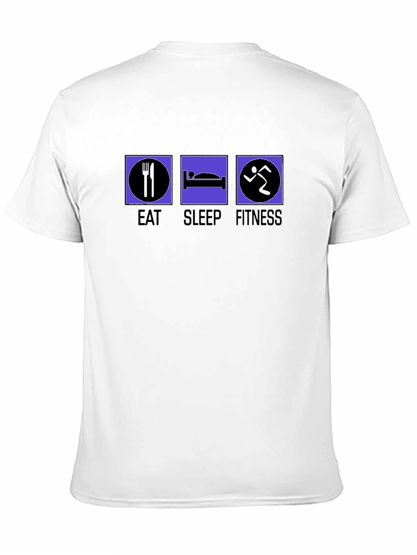 Eat Sleep Fitness T-Shirt - Gym Workout Tee