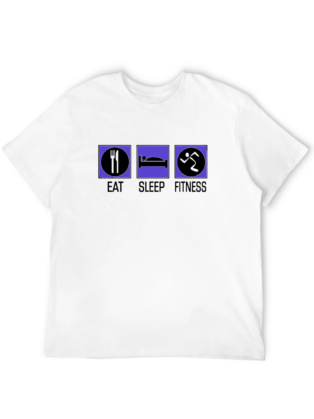 Eat Sleep Fitness T-Shirt - Gym Workout Tee