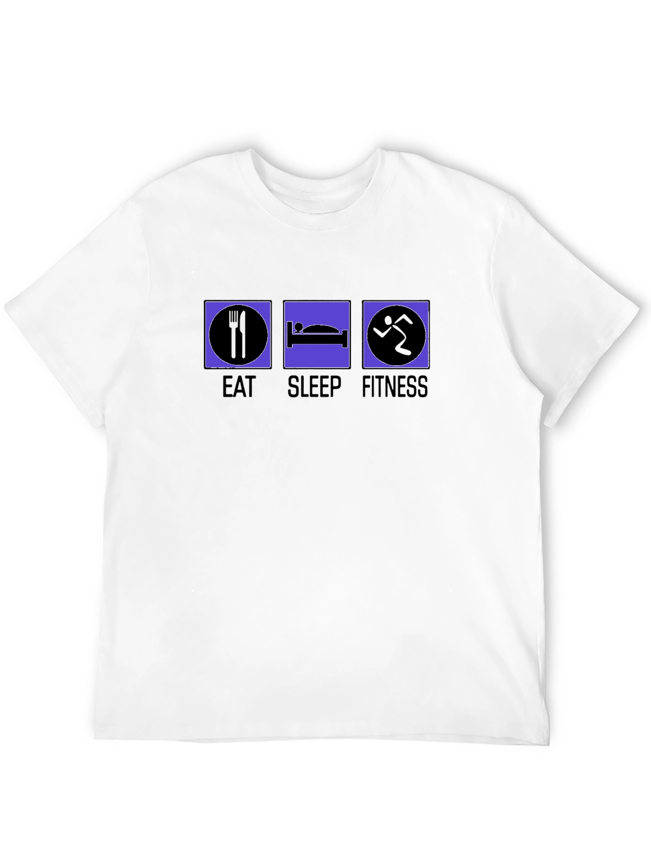 Eat Sleep Fitness T-Shirt - Gym Workout Tee