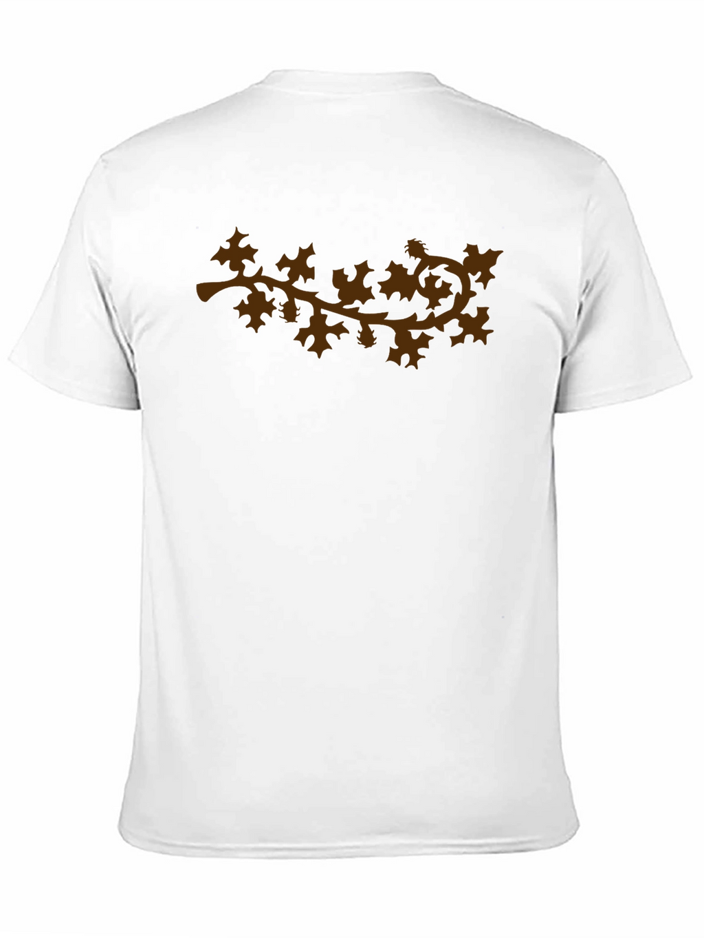 Nature Inspired Graphic Tee - Brown Vine