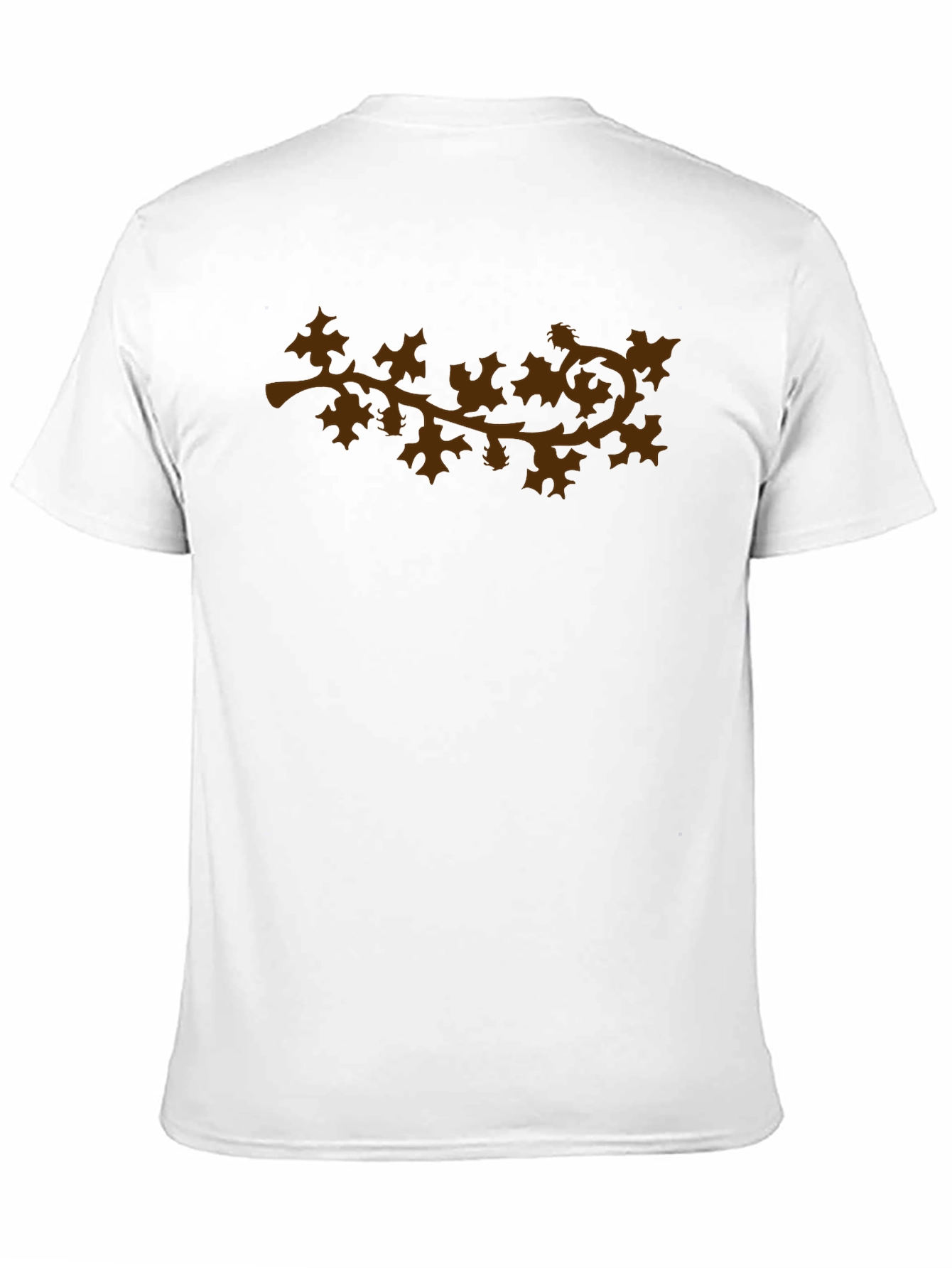 Nature Inspired Graphic Tee - Brown Vine