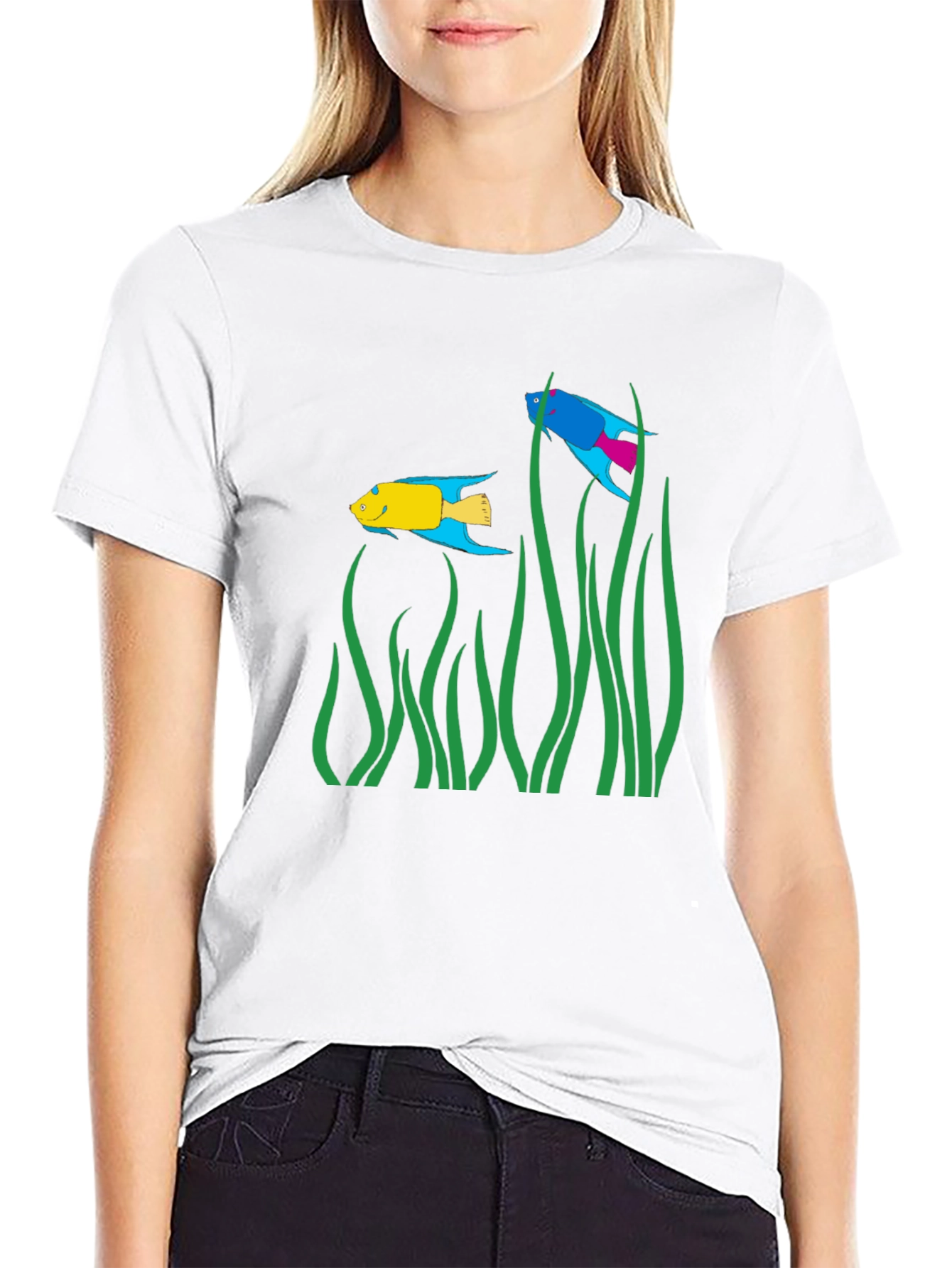 Fish Tank Graphic T-Shirt