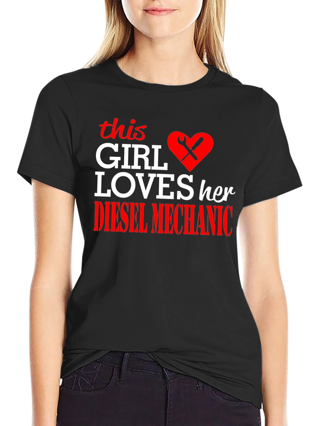 Diesel Mechanic Girls Love T-Shirt
