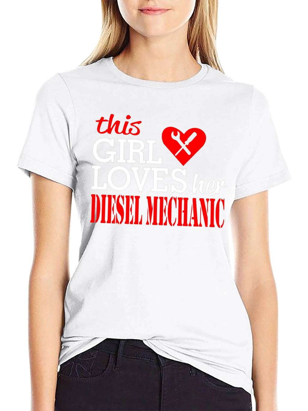 Diesel Mechanic Girls Love T-Shirt