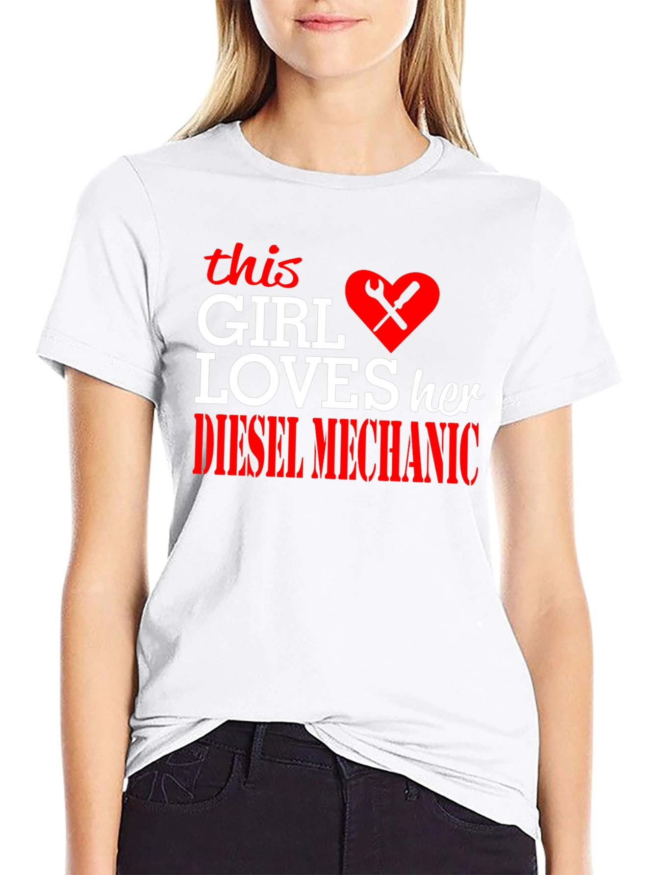 Diesel Mechanic Girls Love T-Shirt