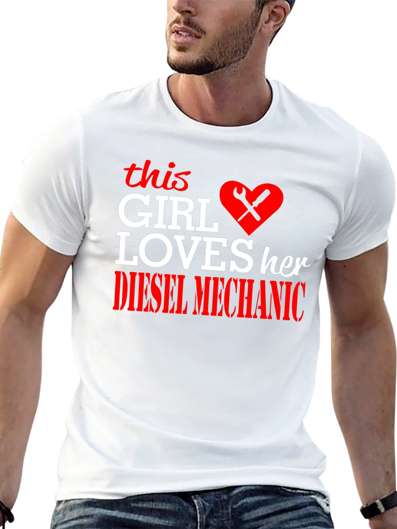 Diesel Mechanic Girls Love T-Shirt