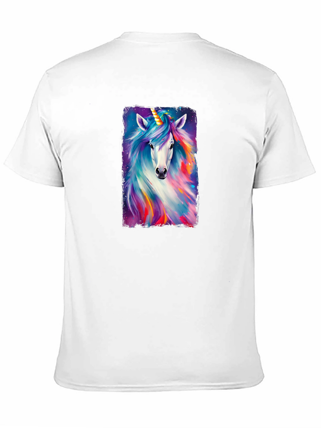 Unicorn Graphic Black T-Shirt