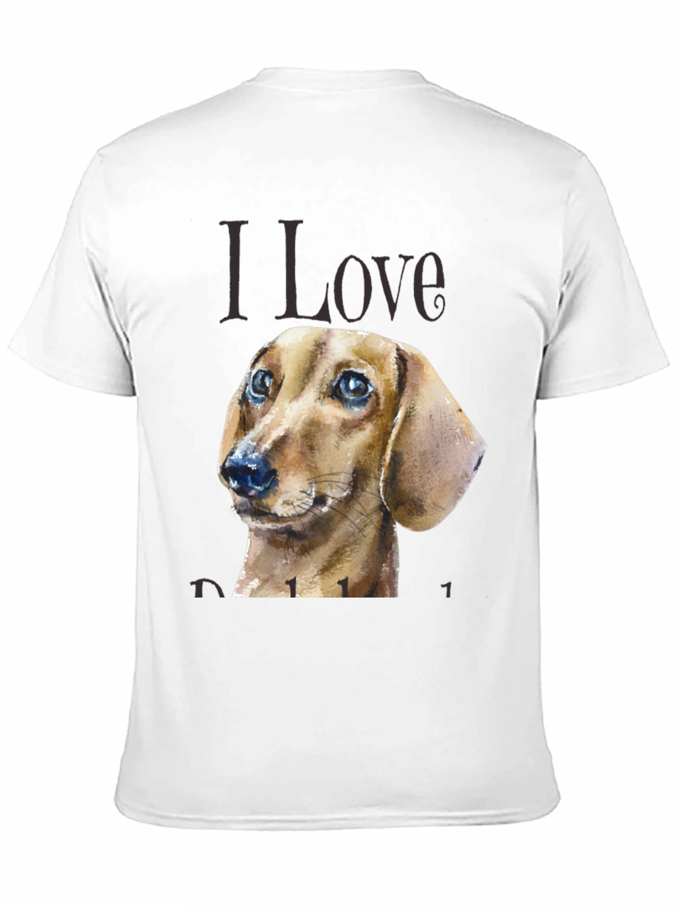 Dachshund Dog Lover T-Shirt - Unisex Black Tee