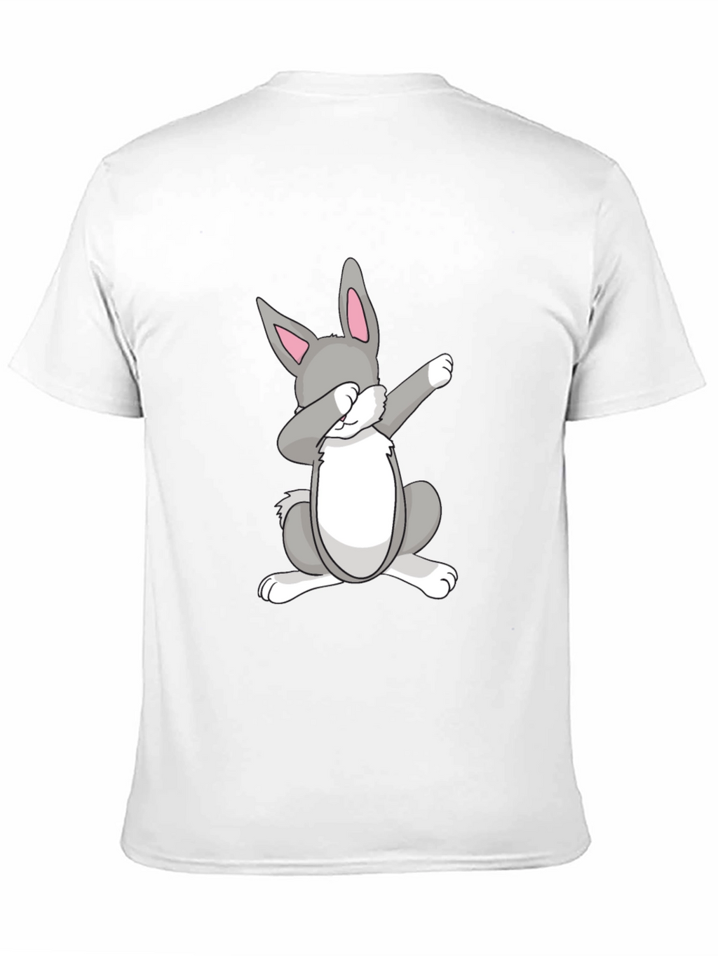 Dabbing Easter Bunny Black T-Shirt