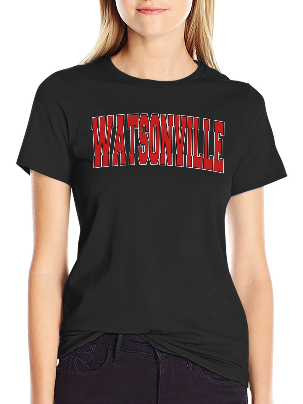 Watsonville Graphic Tee - Bold Collegiate Style