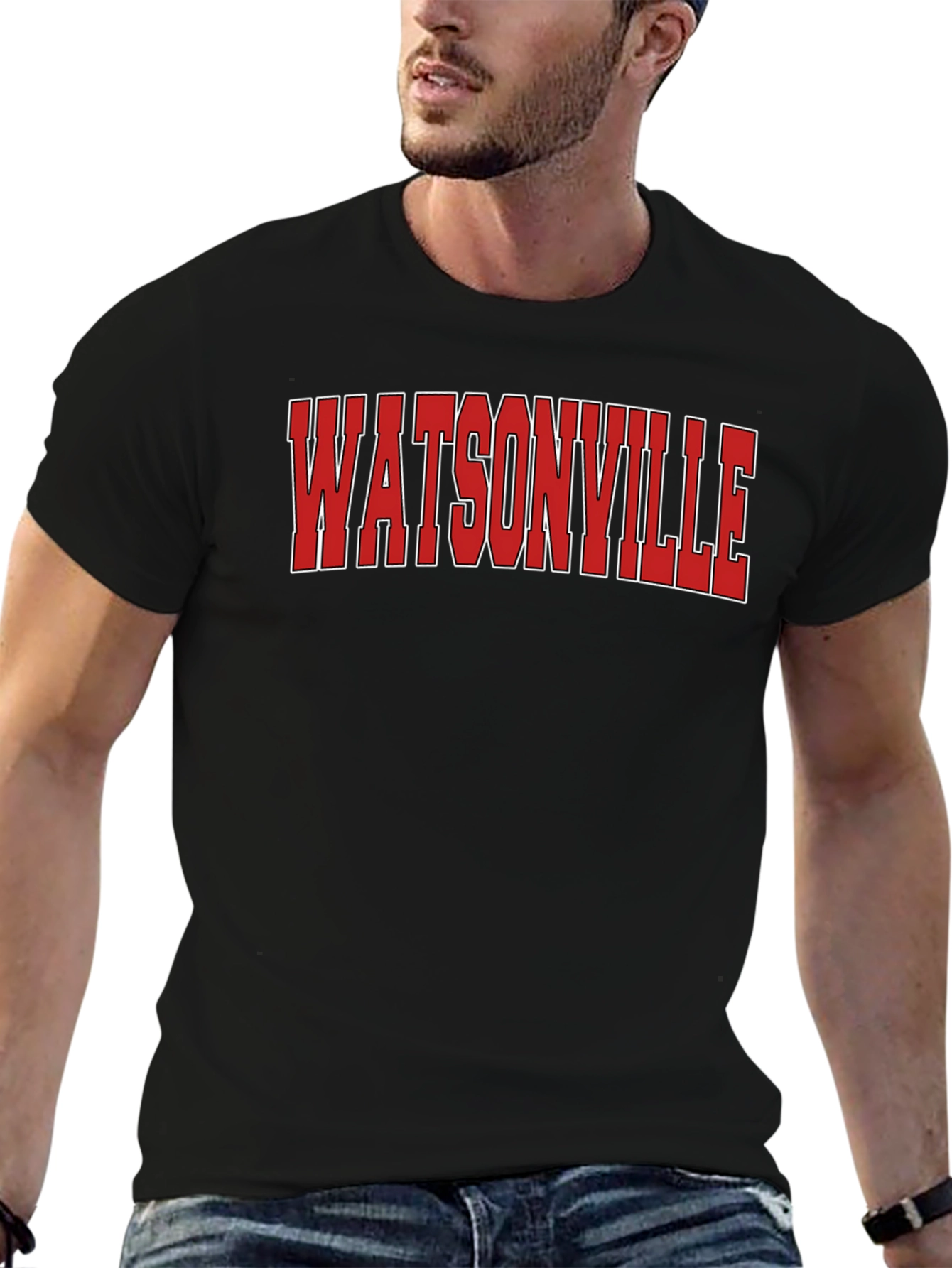 Watsonville Graphic Tee - Bold Collegiate Style