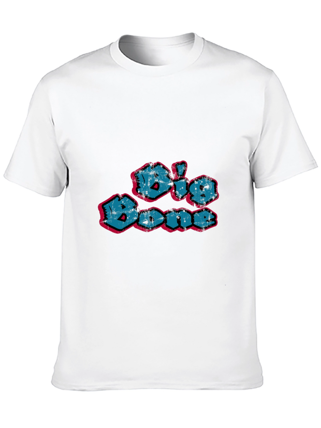 Big Bone Graphic Black T-Shirt