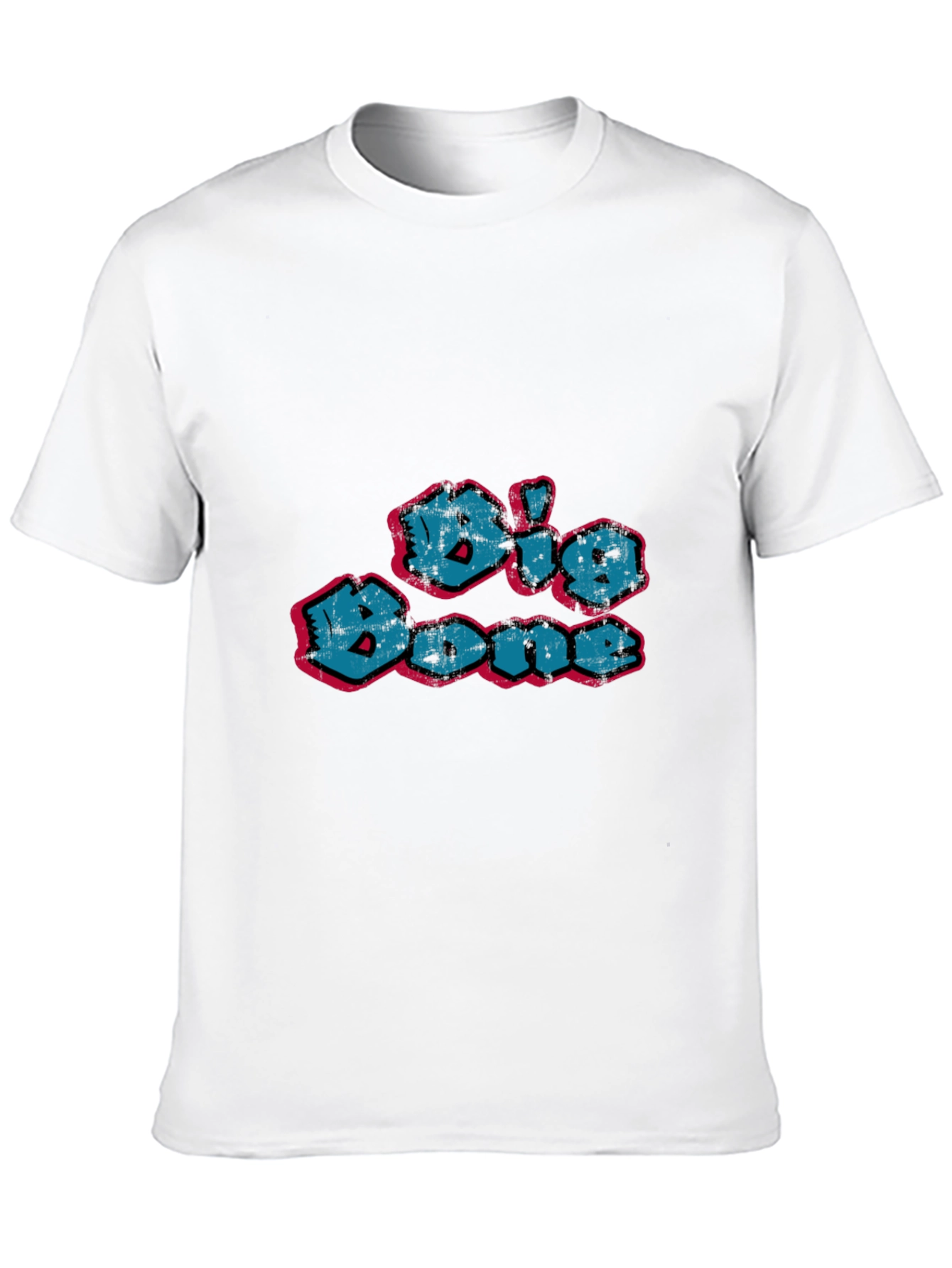 Big Bone Graphic Black T-Shirt