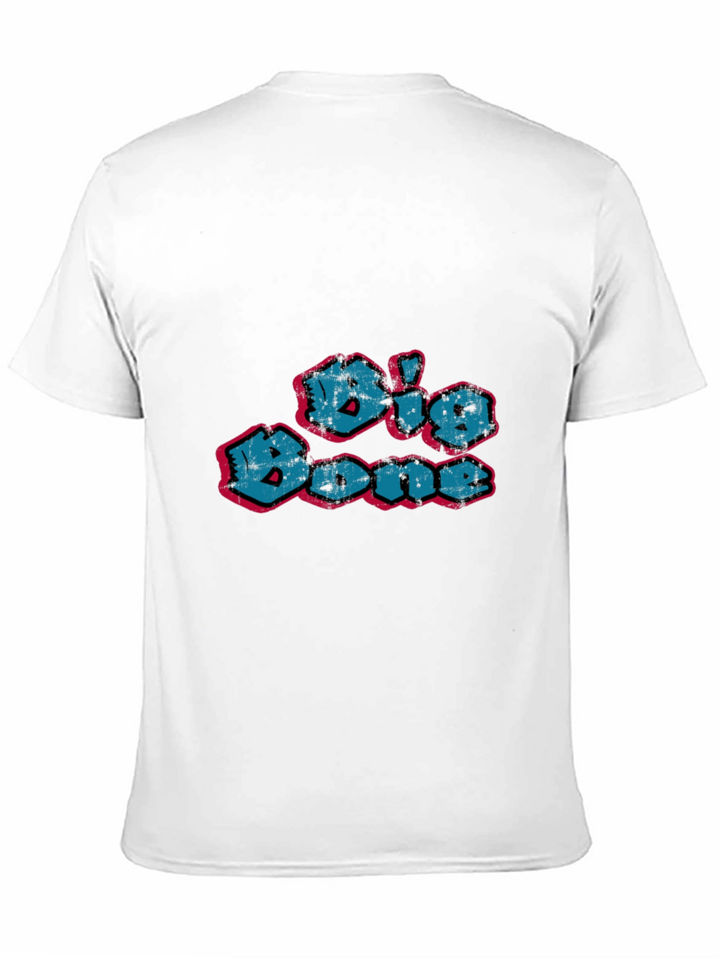 Big Bone Graphic Black T-Shirt