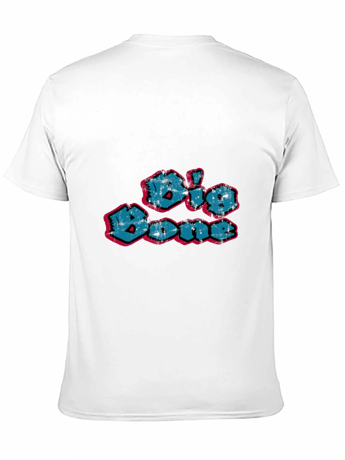 Big Bone Graphic Black T-Shirt