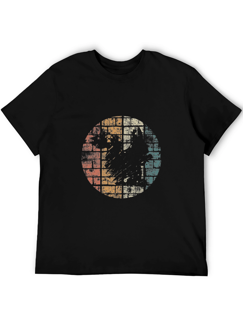 Retro Distressed Graphic T-Shirt