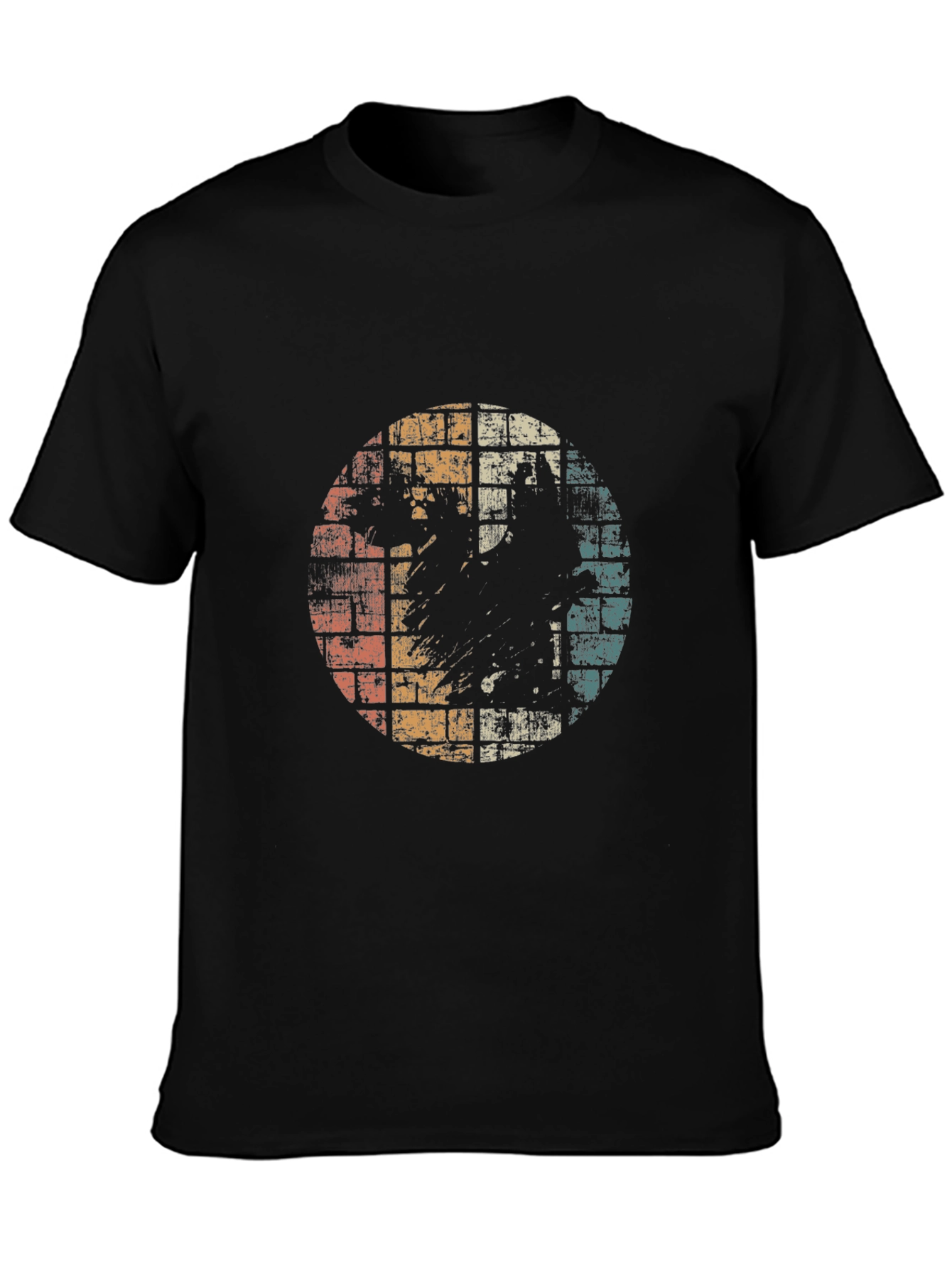 Retro Distressed Graphic T-Shirt